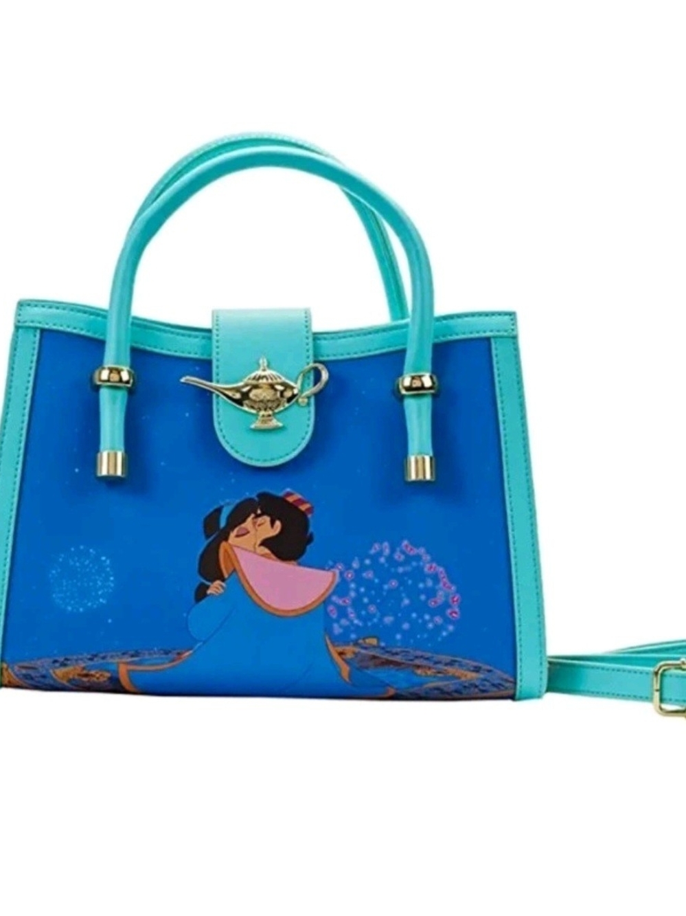 Loungefly Disney Aladdin Jasmine Princess Scenes Crossbody Bag - NWT